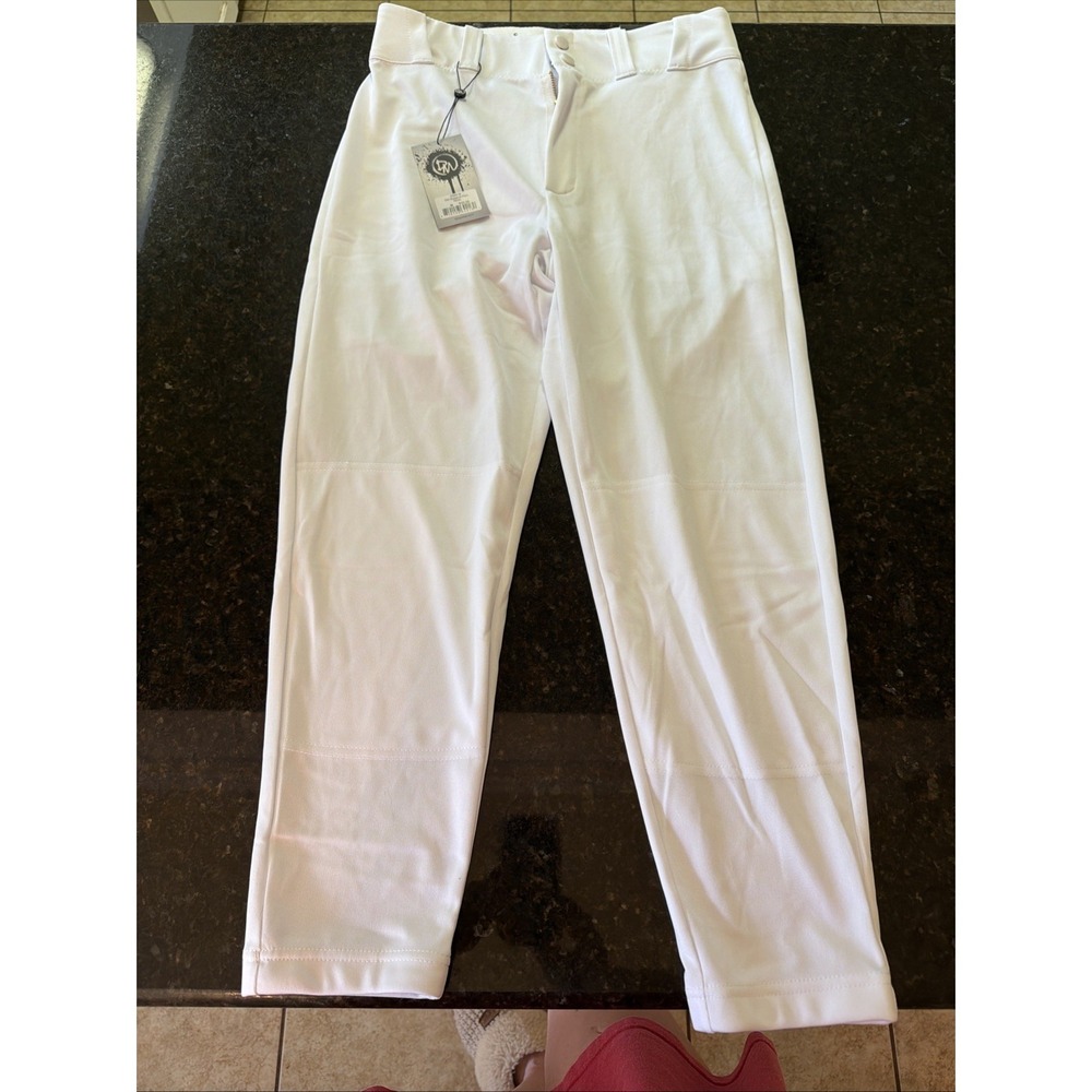 Original Dirty Mids The Essential Baseball Pants White NWT Sz Men's Medium